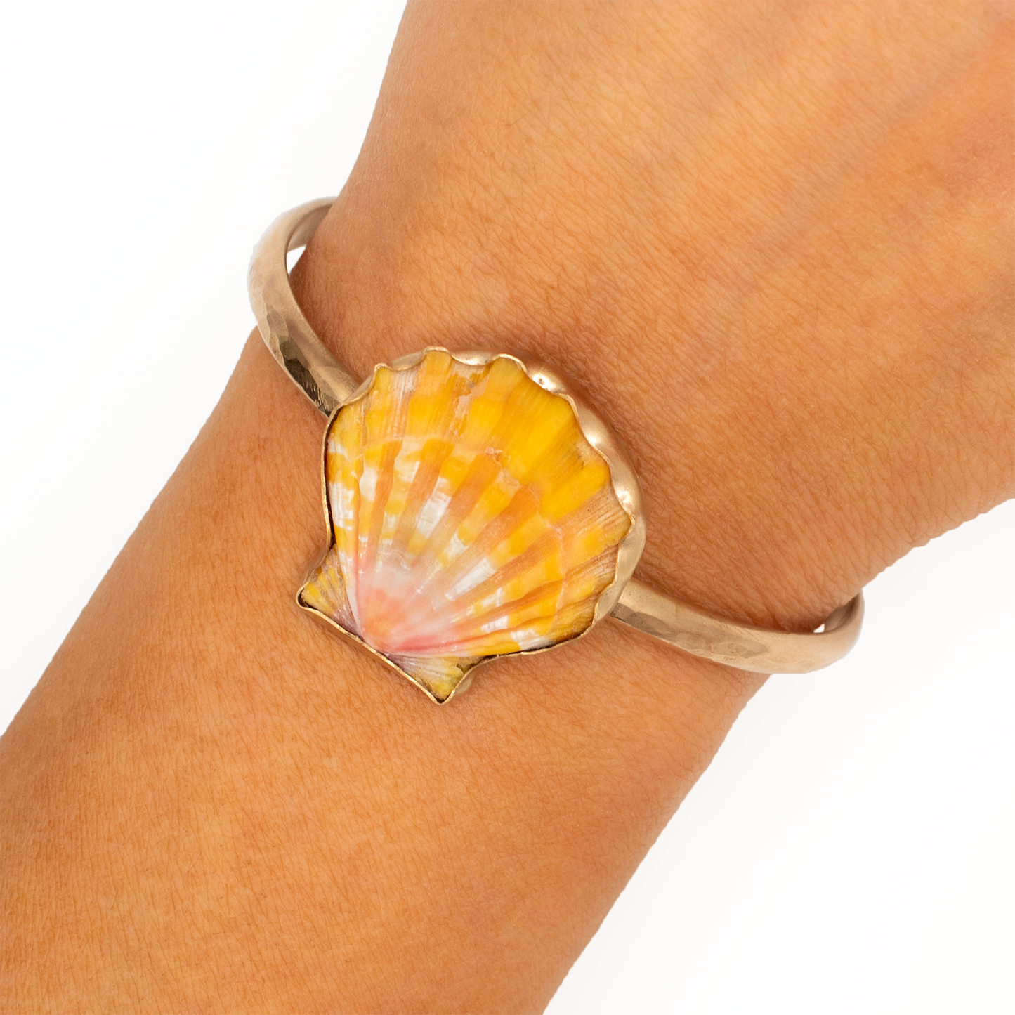 Hawaiian Sunrise Shell Cuff