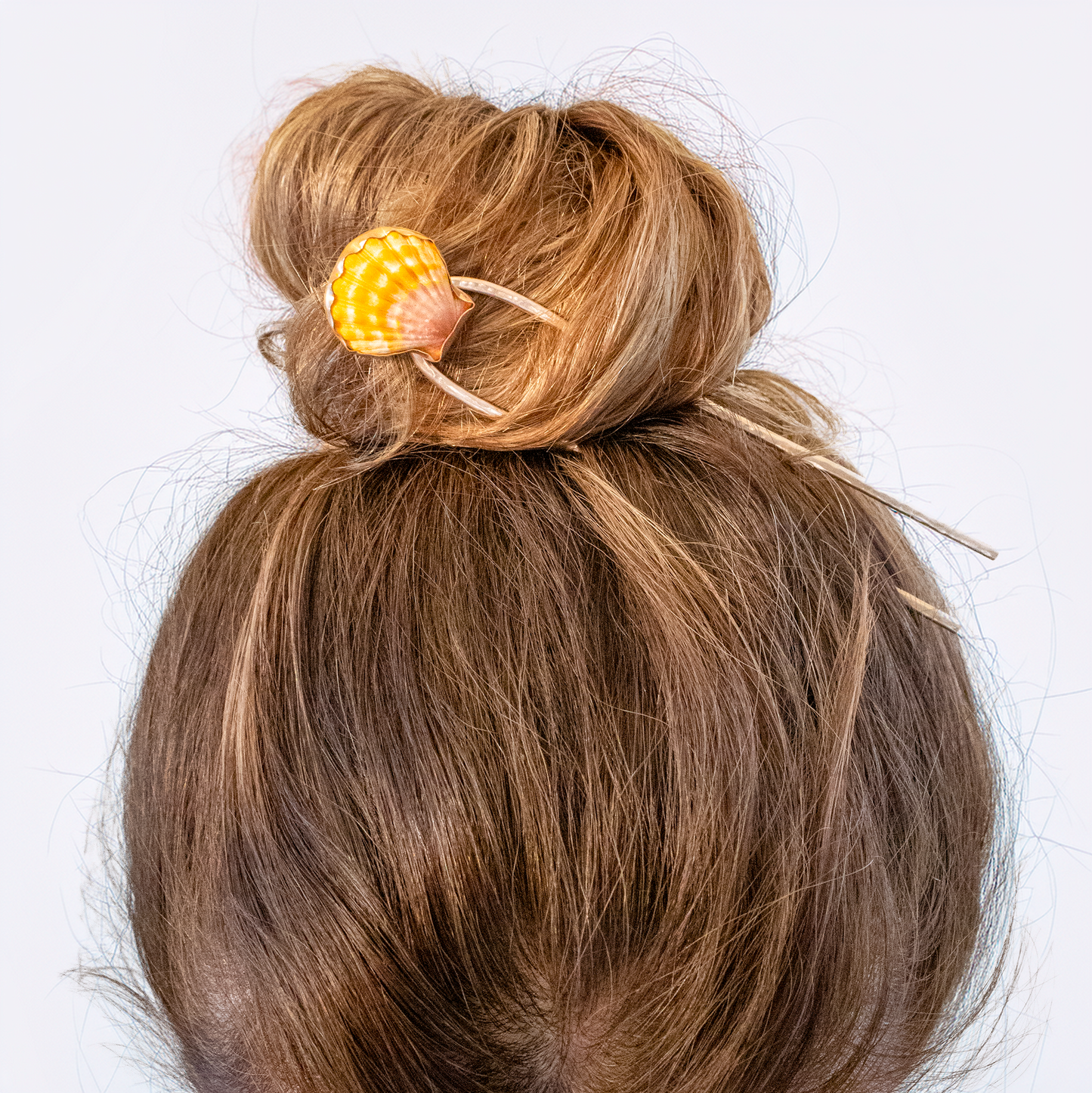 Hawaiian Sunrise Shell Hairpin